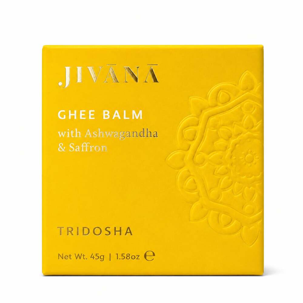 Jivana Ghee Balm with Ashwagandha & Saffron